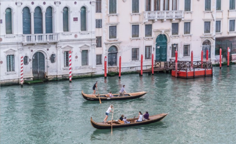 Gondola in Venice Italy